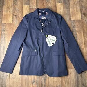 Kenzo Paris Jacket Men's Size Medium Blue‎ Navy Full Zip F555VE3161MA NWT 5334